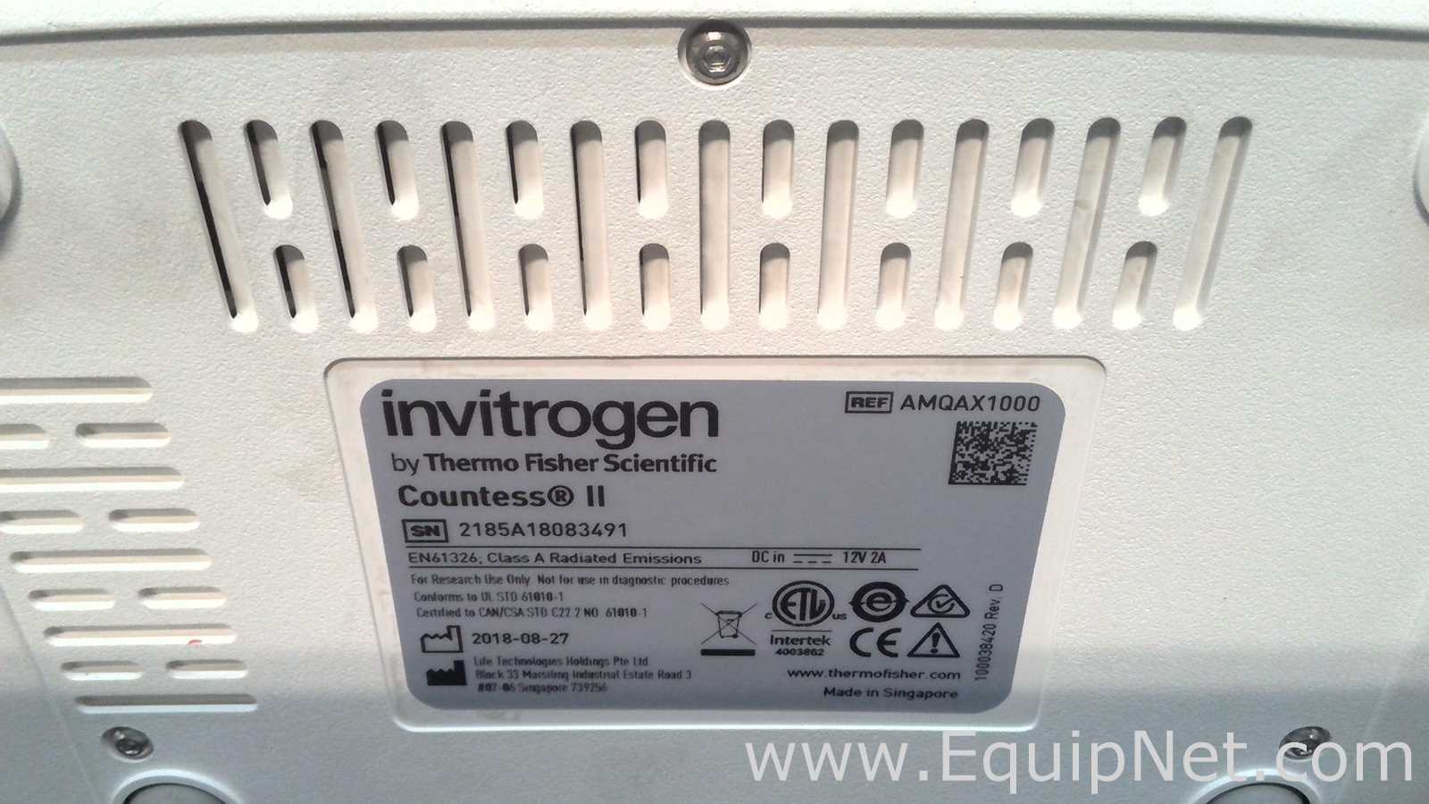 Contador de Partículas Invitrogen Countess II