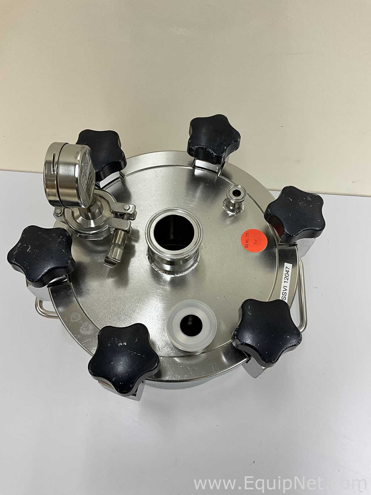 Mavag 10L Stainless Steel Sterilizable Vessel