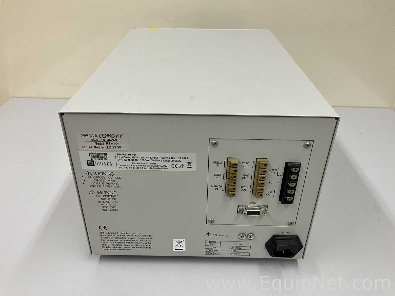 Dionex Shodex RI-101 Refractive Index Detector