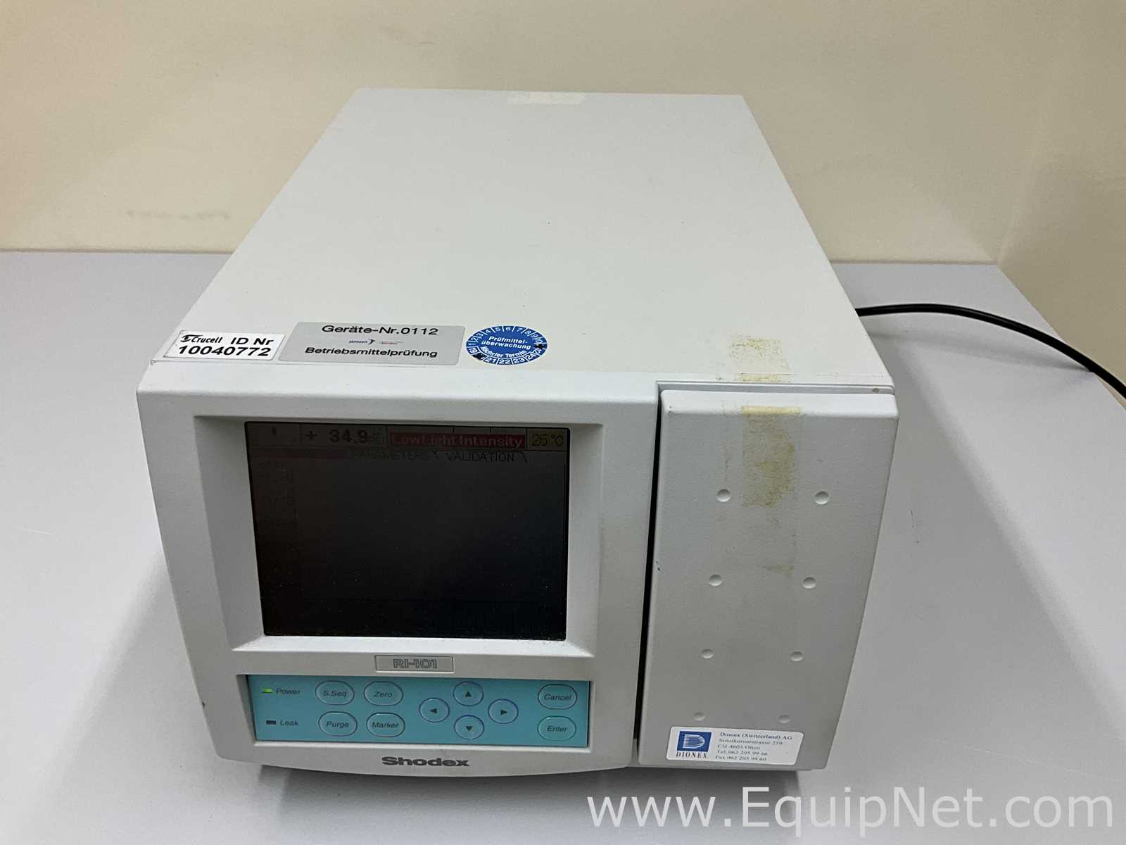 Dionex Shodex RI-101 Refractive Index Detector