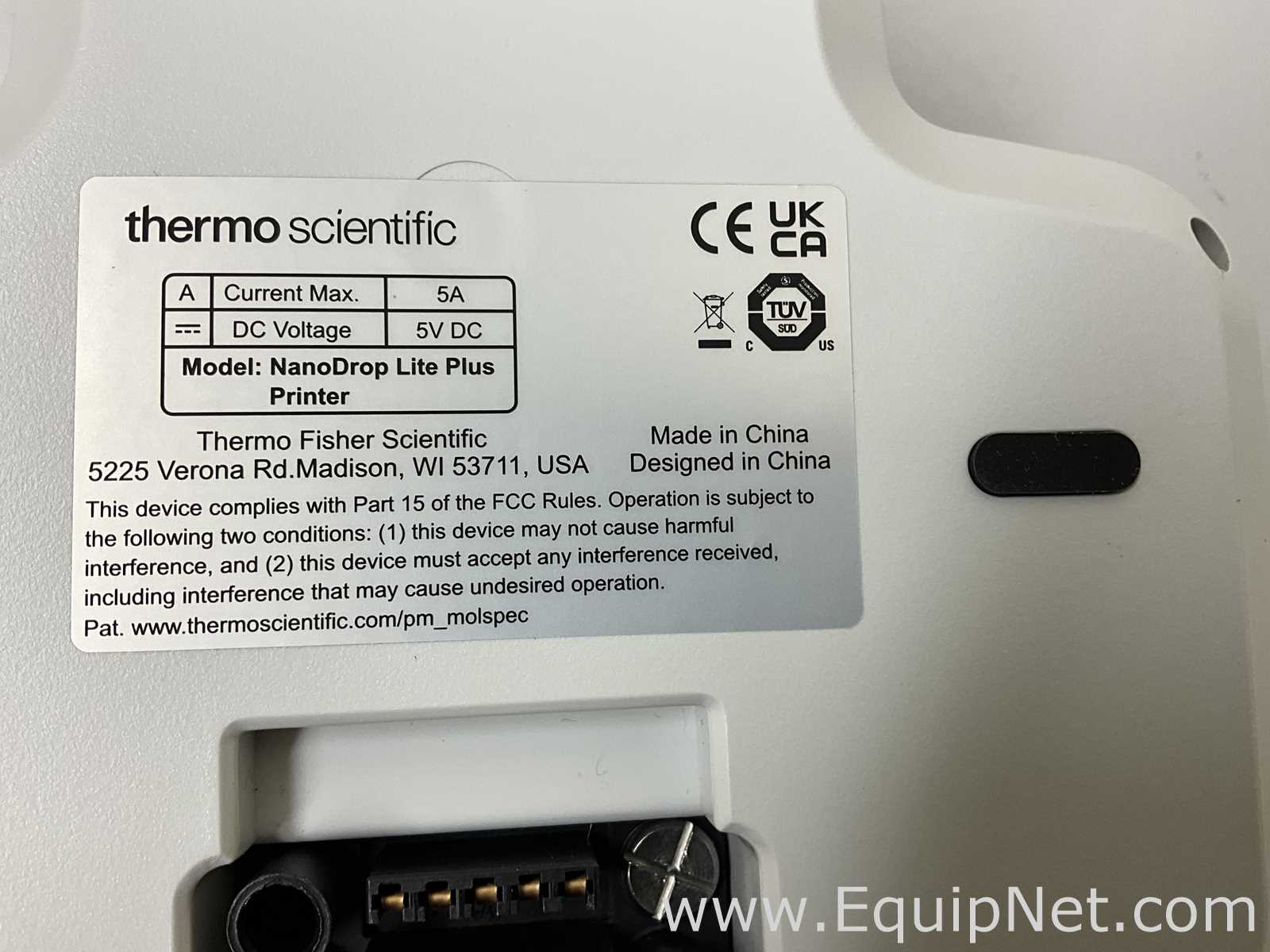 Thermo Scientific NanoDrop Lite Plus Spectrophotometer with Printer
