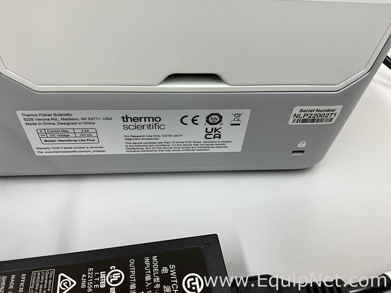 Thermo Scientific NanoDrop Lite Plus Spectrophotometer with Printer