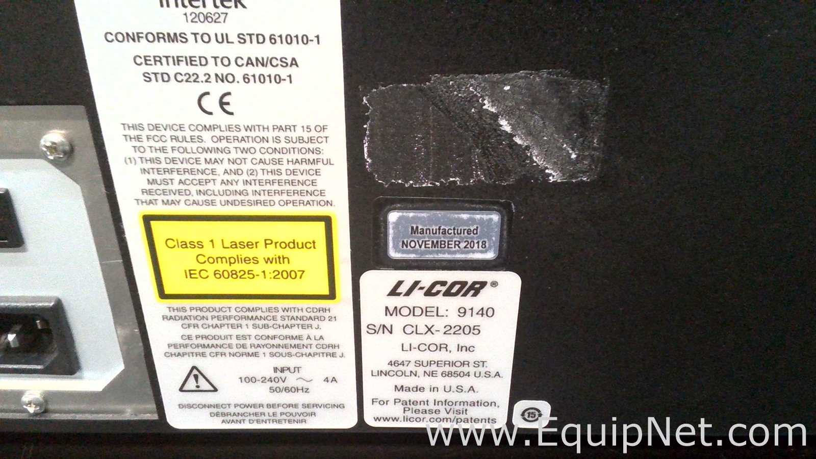 Generador de Imágenes LI-COR Odyssey CLx