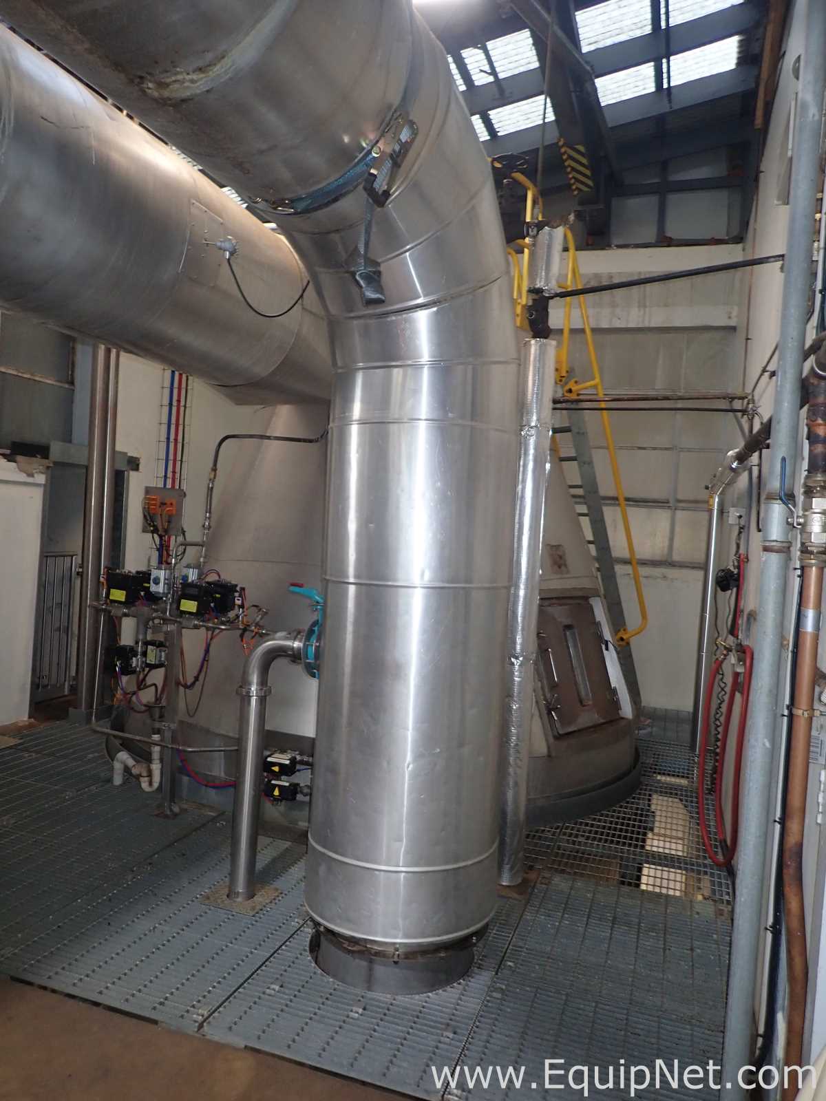 Coffee Spray Dryer with Baghouse, Dryer Gas Bunner, Dryer Fan, Heat exchanger and Hopper