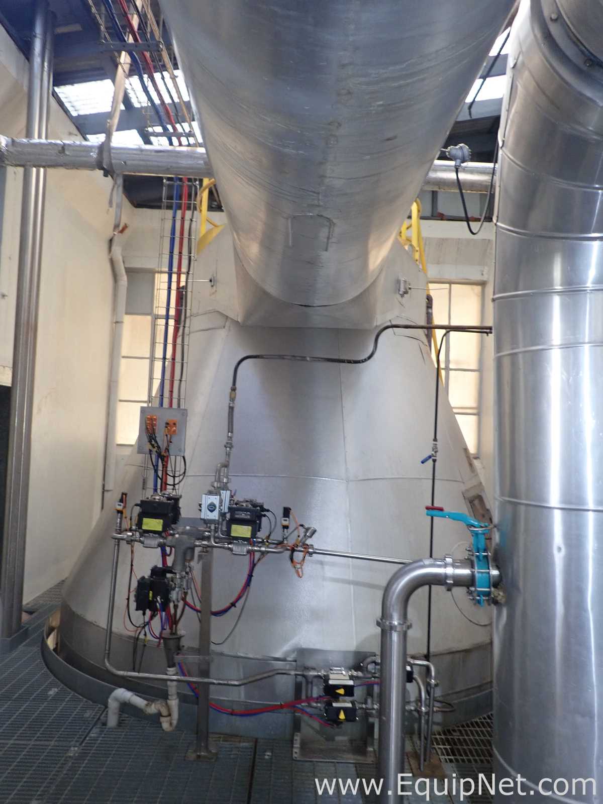 Coffee Spray Dryer with Baghouse, Dryer Gas Bunner, Dryer Fan, Heat exchanger and Hopper