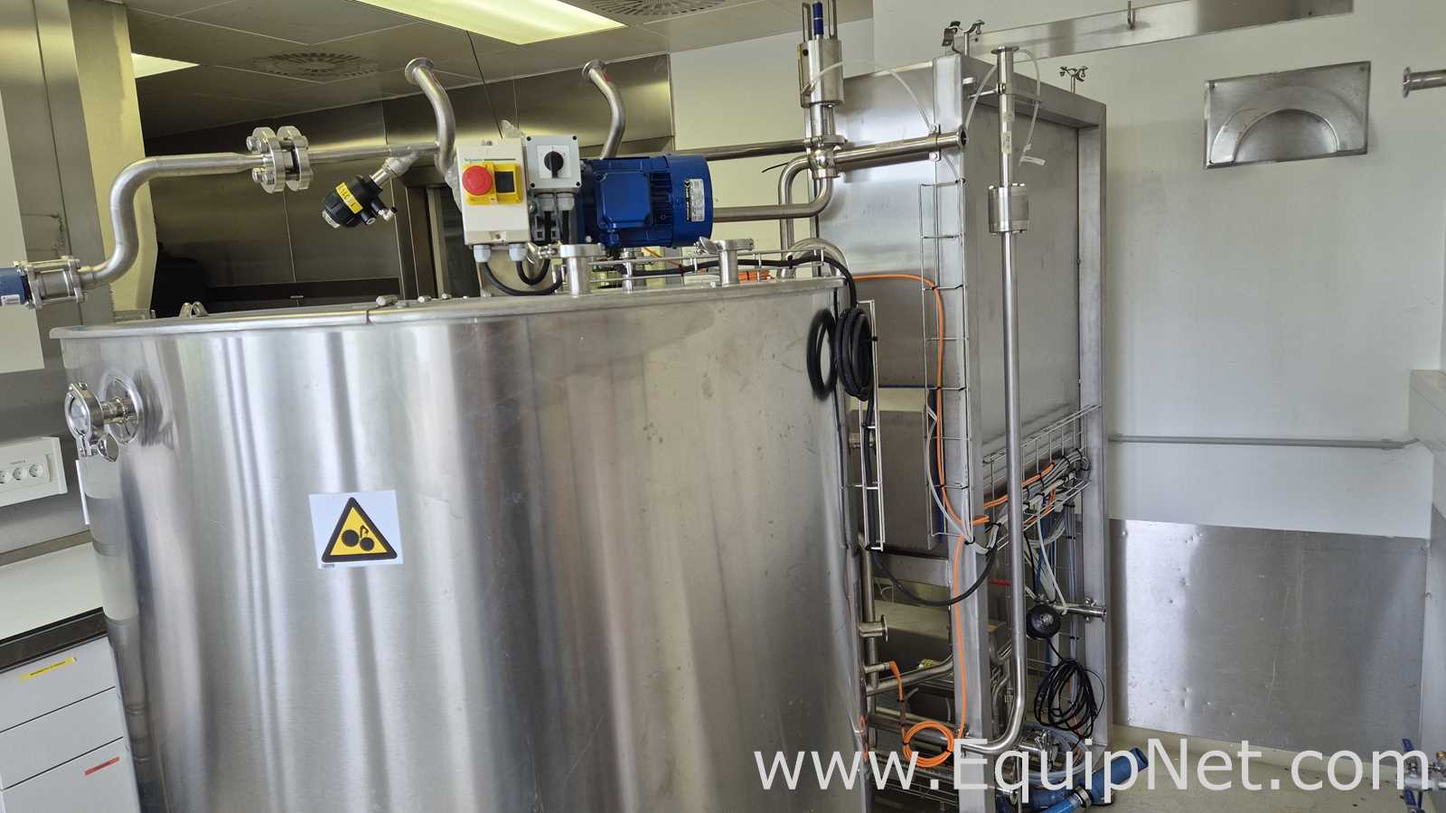 Alpma 1000L Buffer Prep Skid