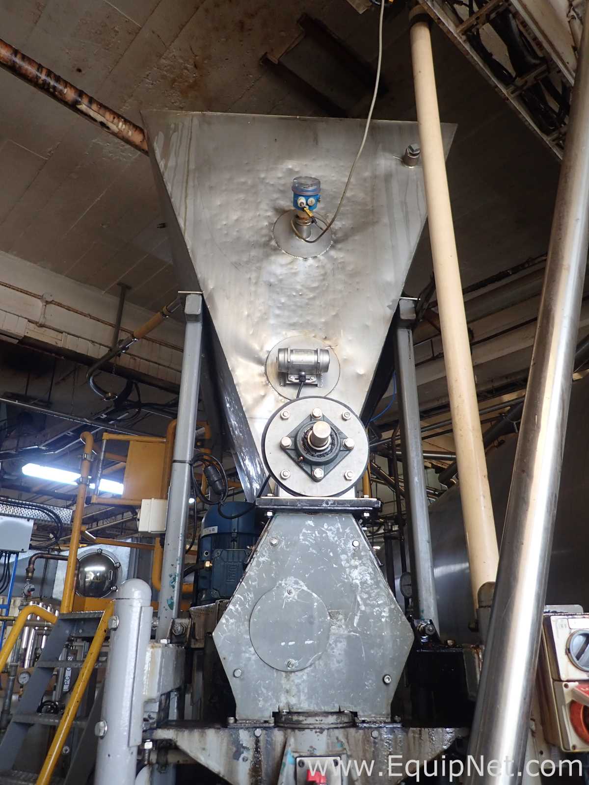 Coffee Receiving Hopper Agglomerator Inlet - Agglomerator