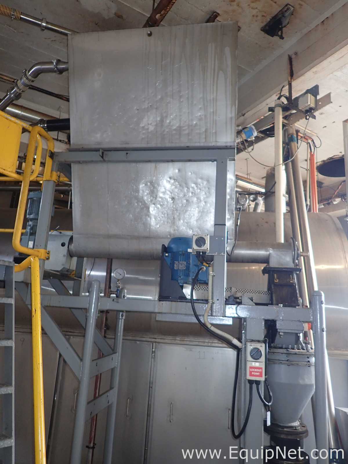 Coffee Receiving Hopper Agglomerator Inlet - Agglomerator
