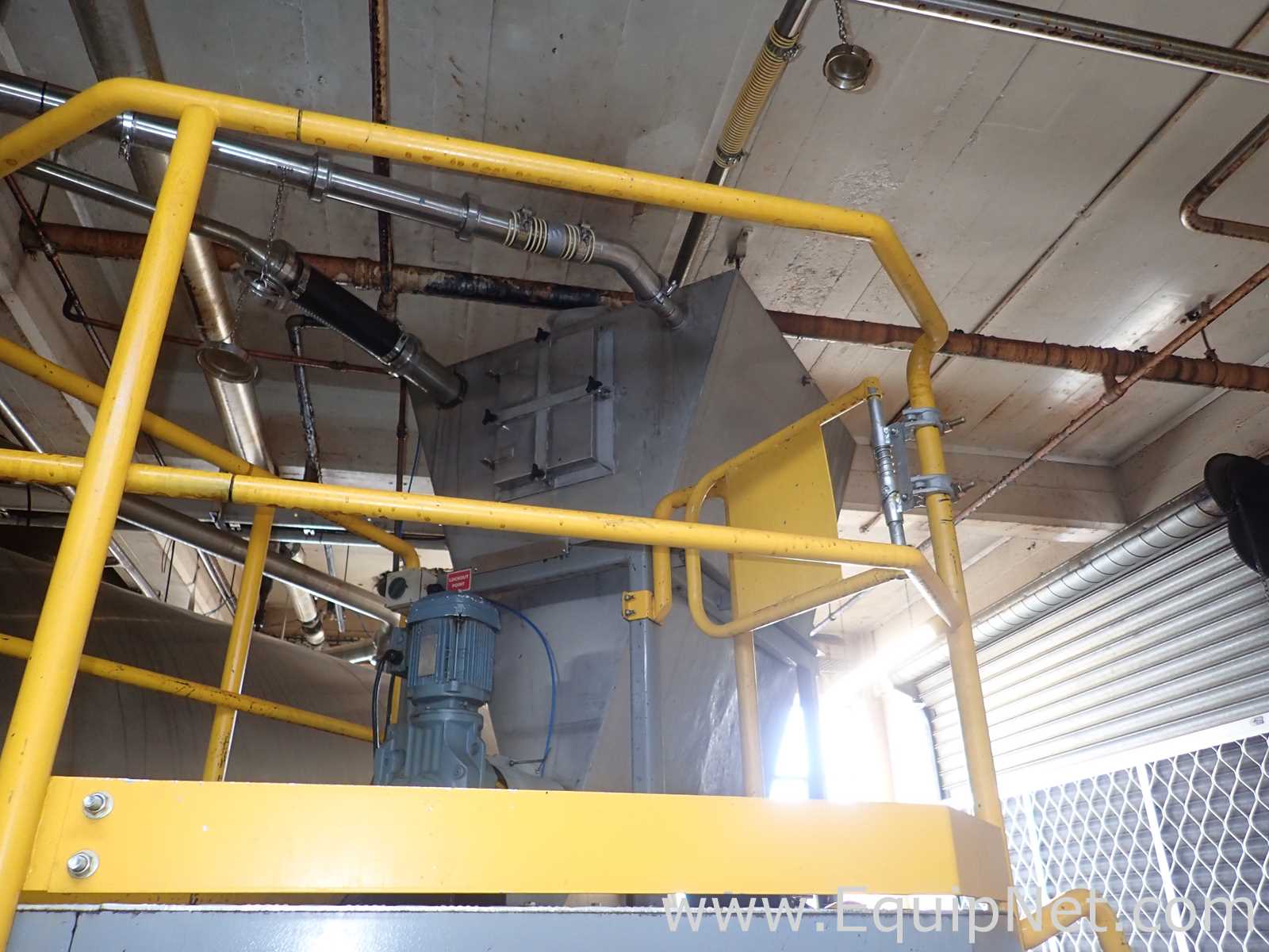 Coffee Receiving Hopper Agglomerator Inlet - Agglomerator