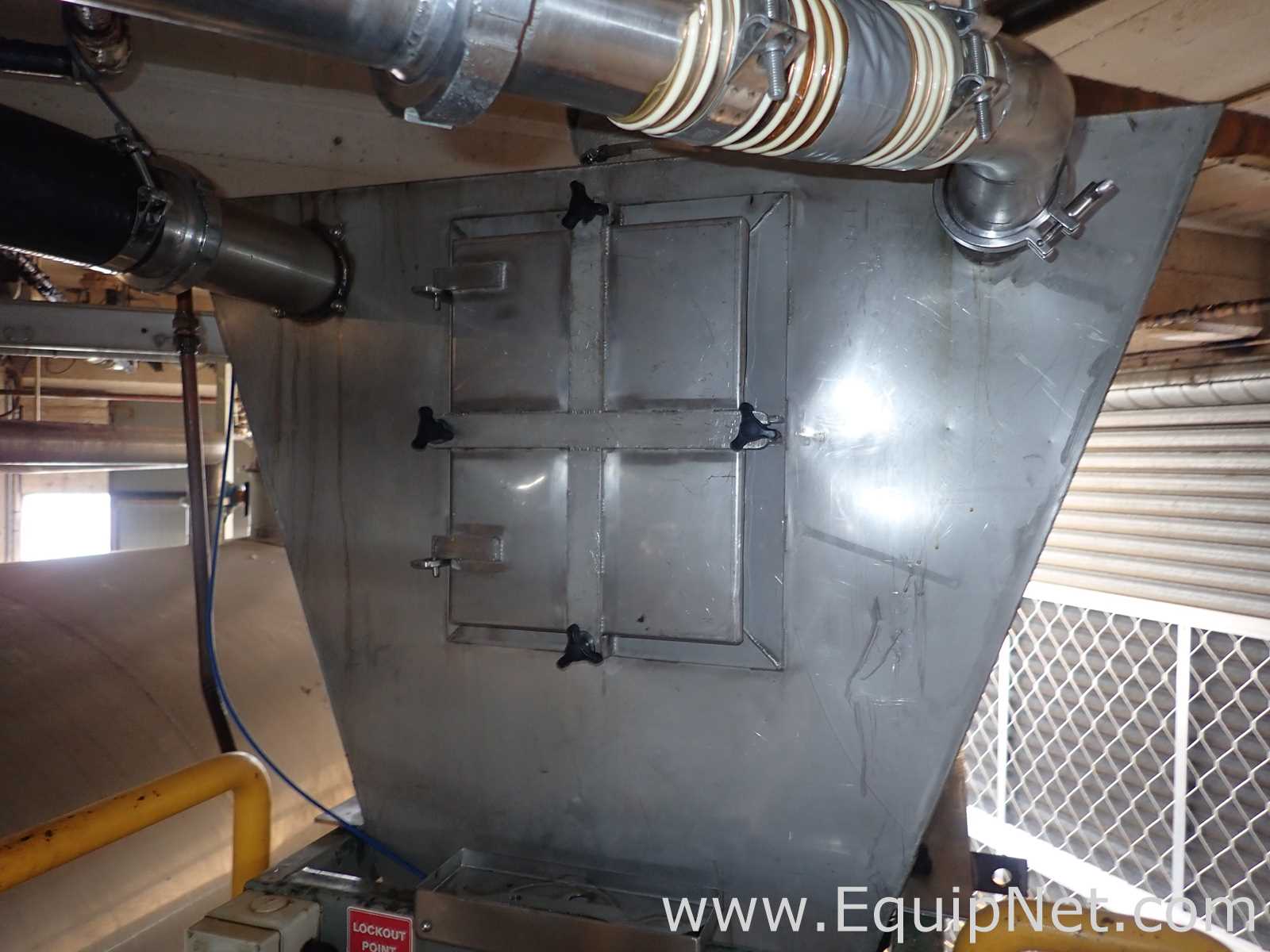 Coffee Receiving Hopper Agglomerator Inlet - Agglomerator