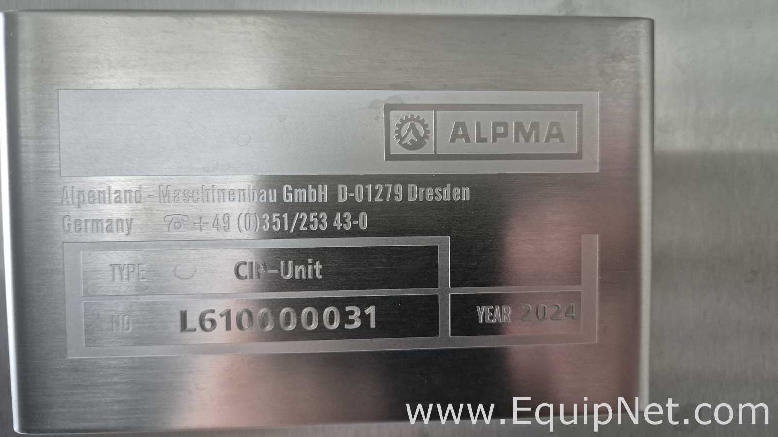 Sistema de Limpeza CIP Alpma 