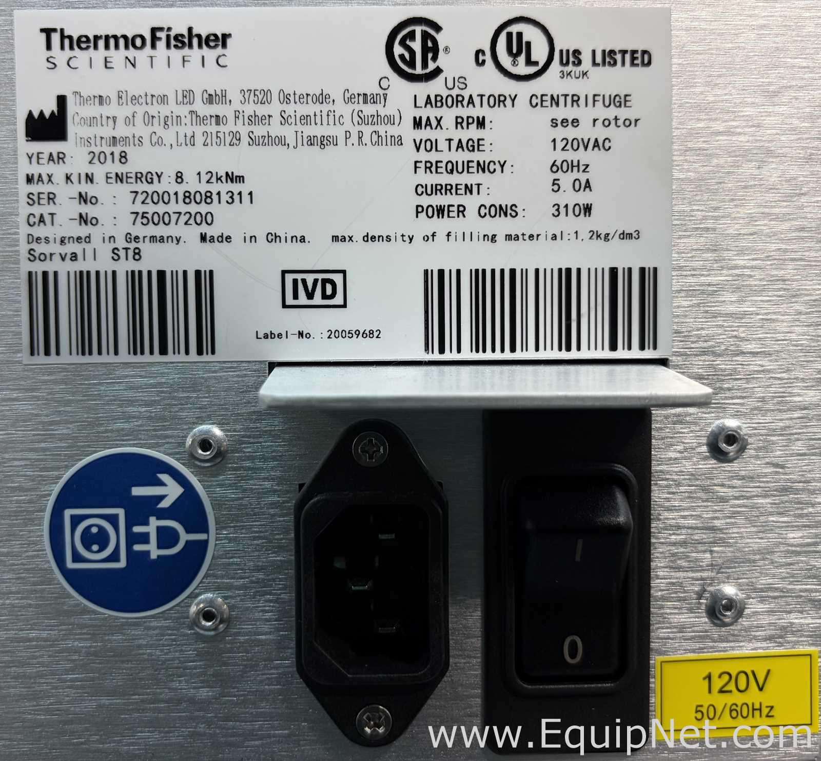 Laborzentrifuge Thermo Scientific Sorvall ST 8