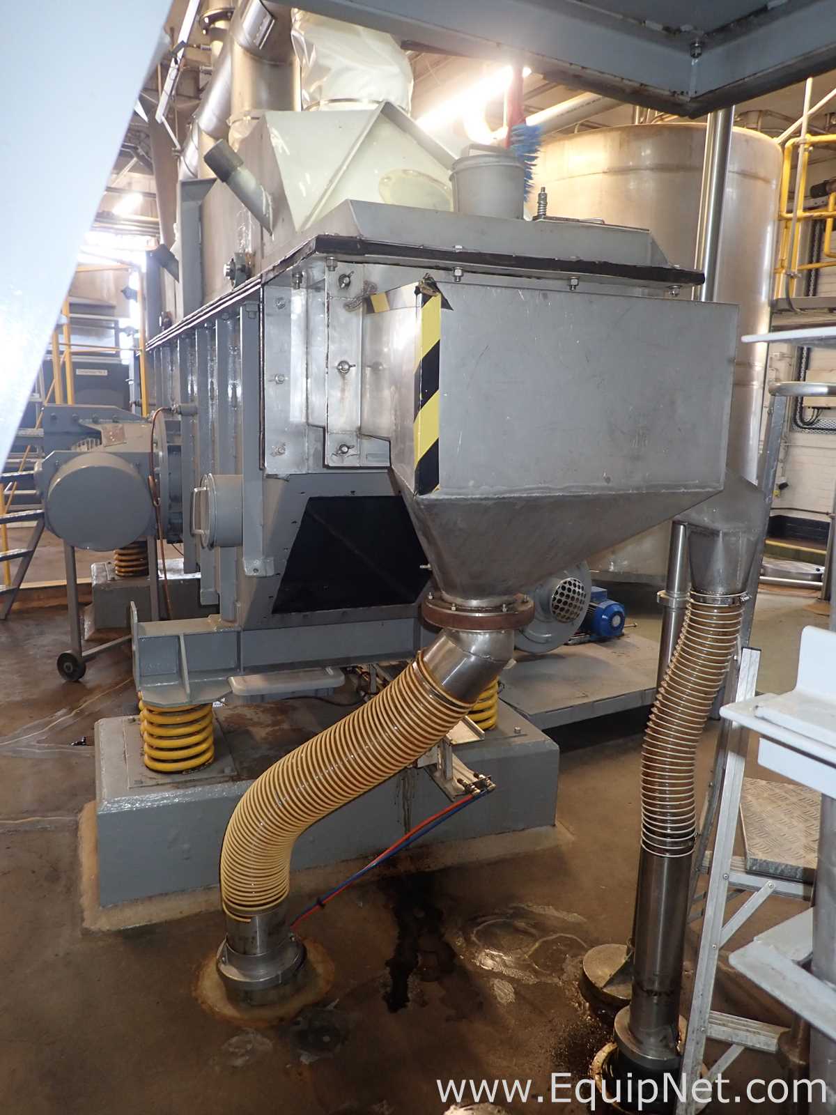 Rex Chainbelt Model QADC Agglomeration Fluid Bed Dryer - Agglomerator