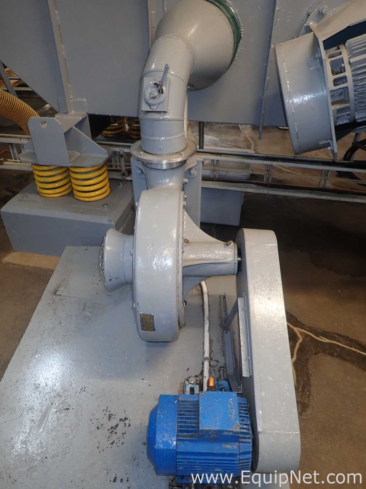 Rex Chainbelt Model QADC Agglomeration Fluid Bed Dryer - Agglomerator