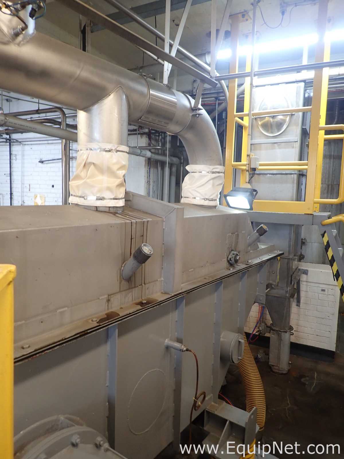 Rex Chainbelt Model QADC Agglomeration Fluid Bed Dryer - Agglomerator