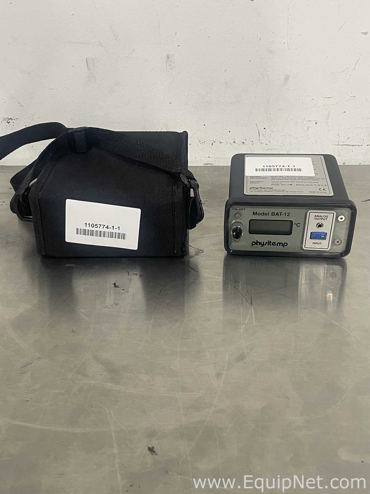 Physitemp BAT-12 Temp Meter w/case