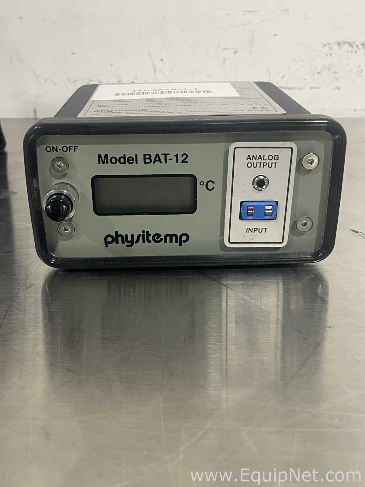 Physitemp BAT-12 Temp Meter w/case