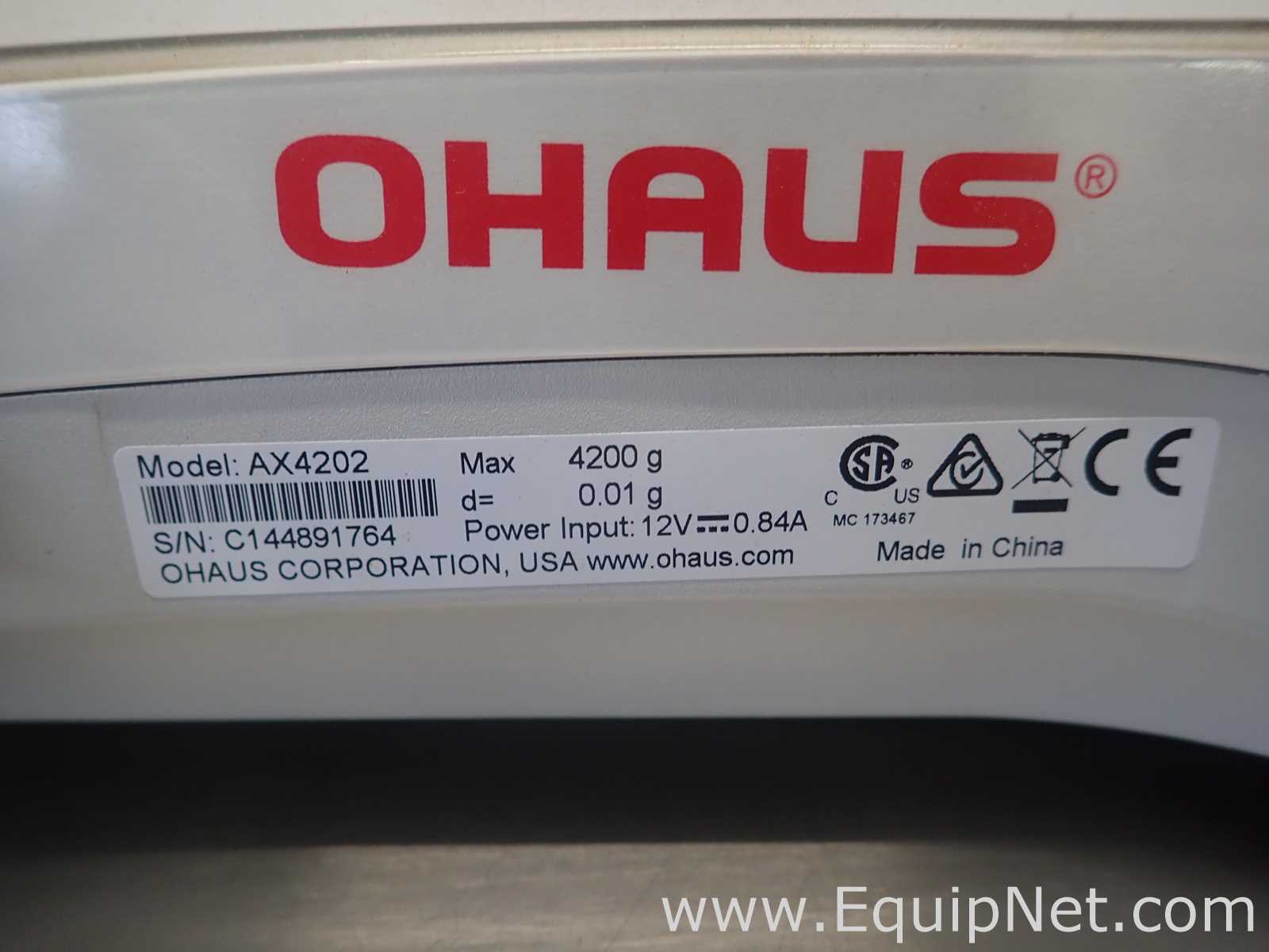 Ohaus Corporation AX4202 Balance
