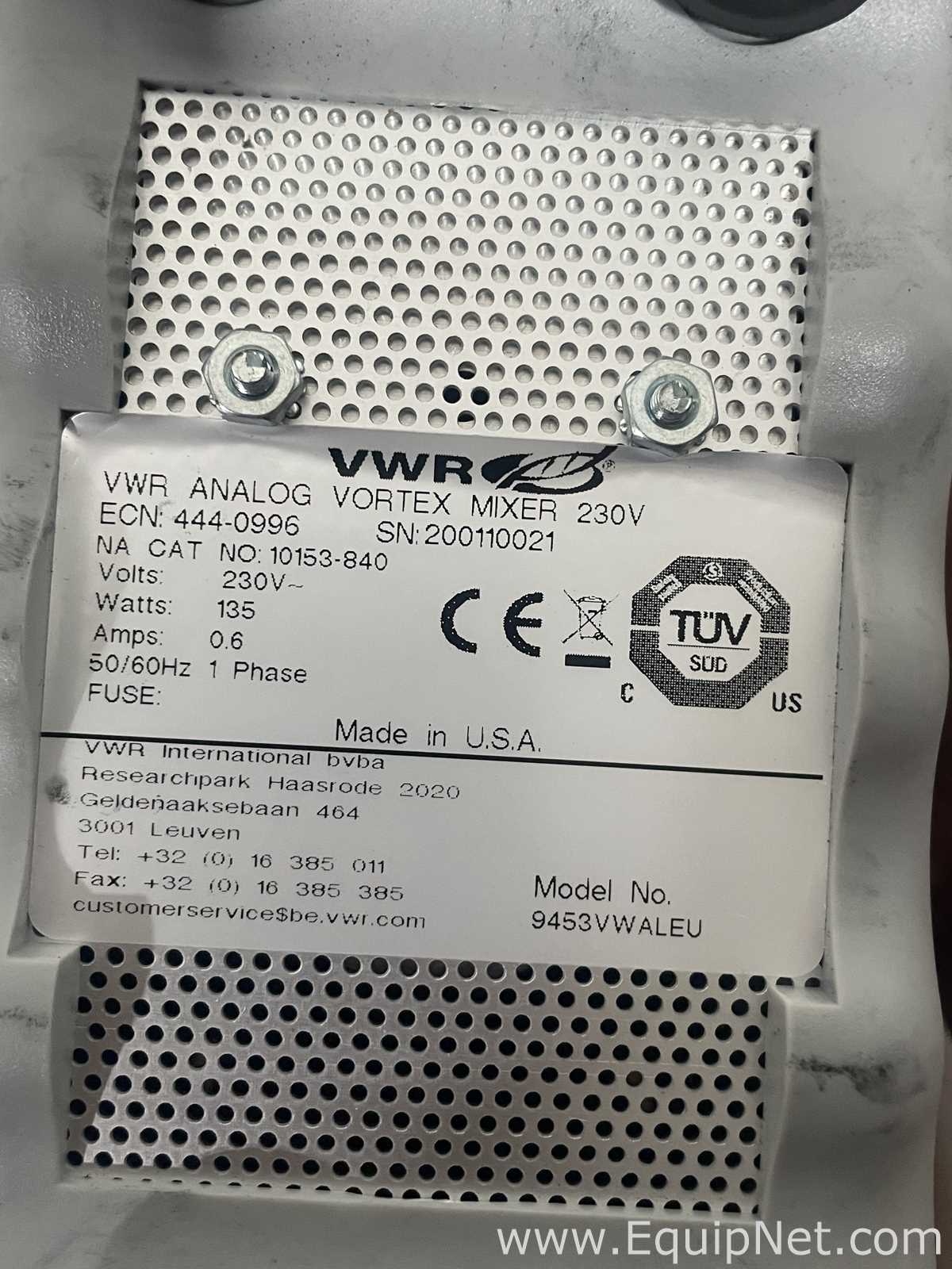 Misturador para Laboratórios VWR 9453VWALEU
