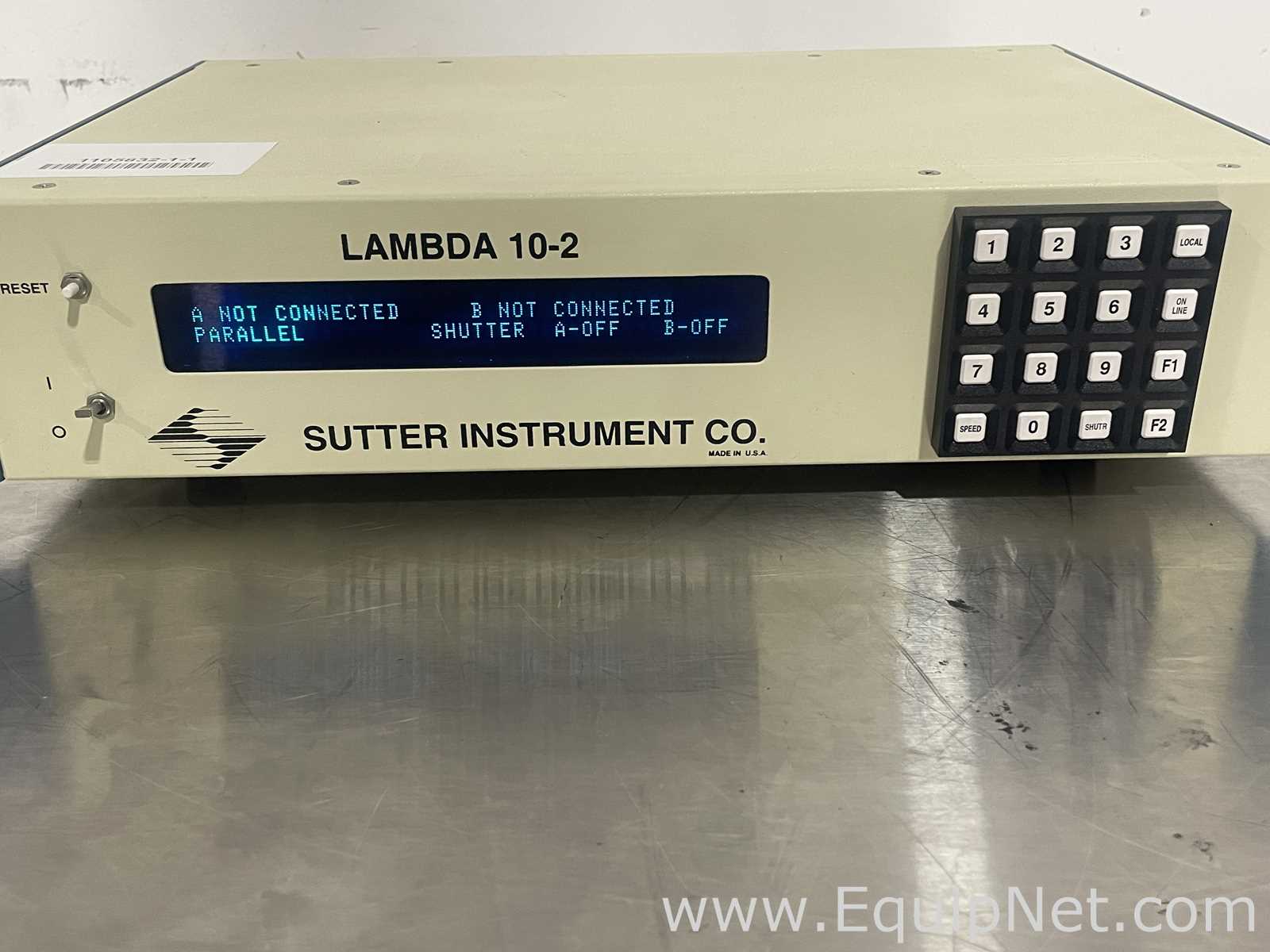 Fuente de Iluminación- Forense Sutter Instrument Lambda 10-2