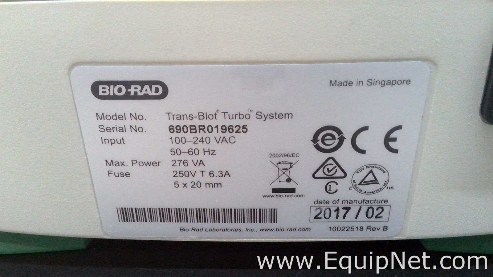 BIO-RAD Trans-Blot Turbo Transfer System
