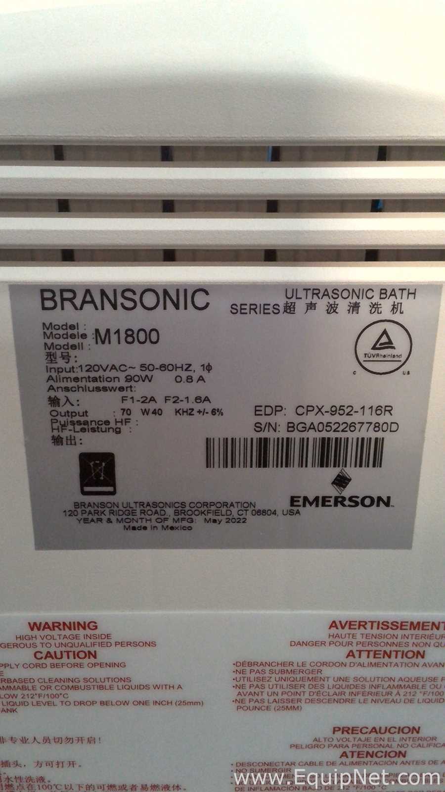 Lote de 2 Limpiador Ultrasónico Emerson Electric Co 