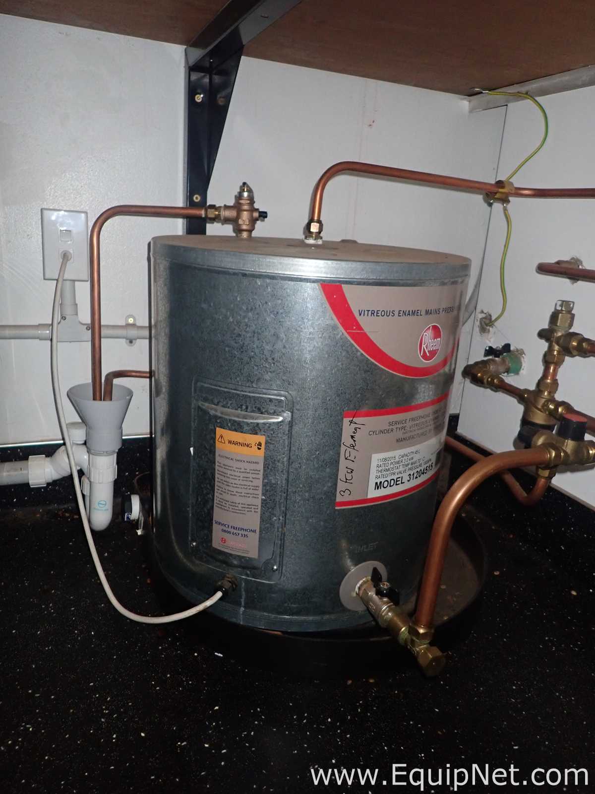 Rheem 31204515 Hot Water Cylinder 45L
