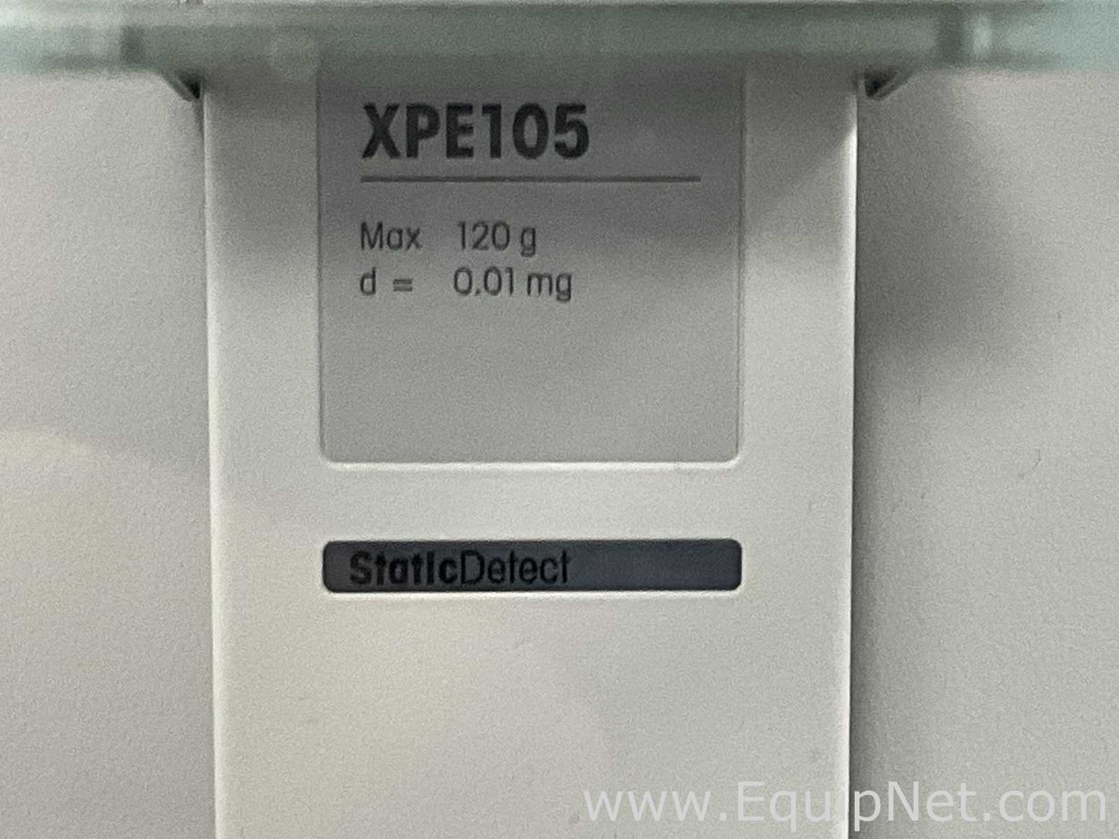 Mettler Toledo XPE105 120 Gram Balance with Haug PRX U SET Deioniser