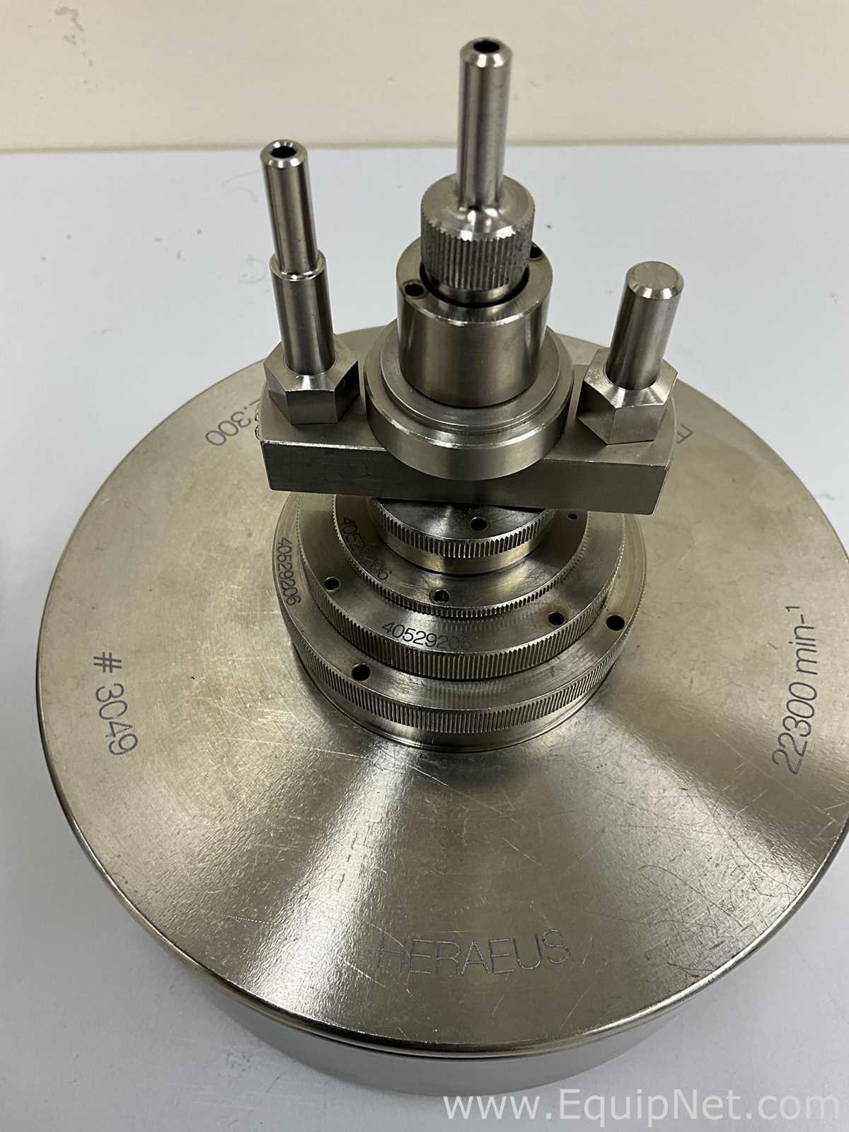 Thermo Scientific and Heraeus 22300 RPM Laboratory Centrifuge Rotors