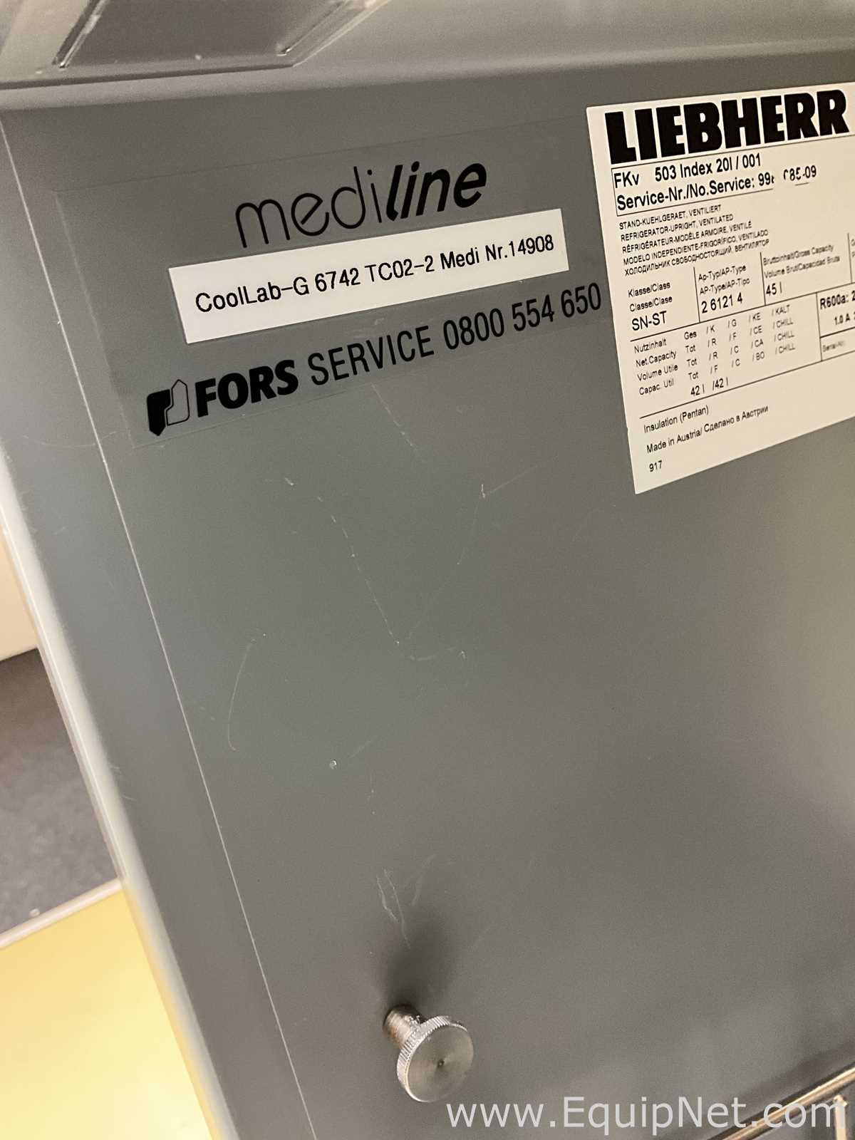 Liebherr FKV 503 Laboratory Countertop Refrigerator