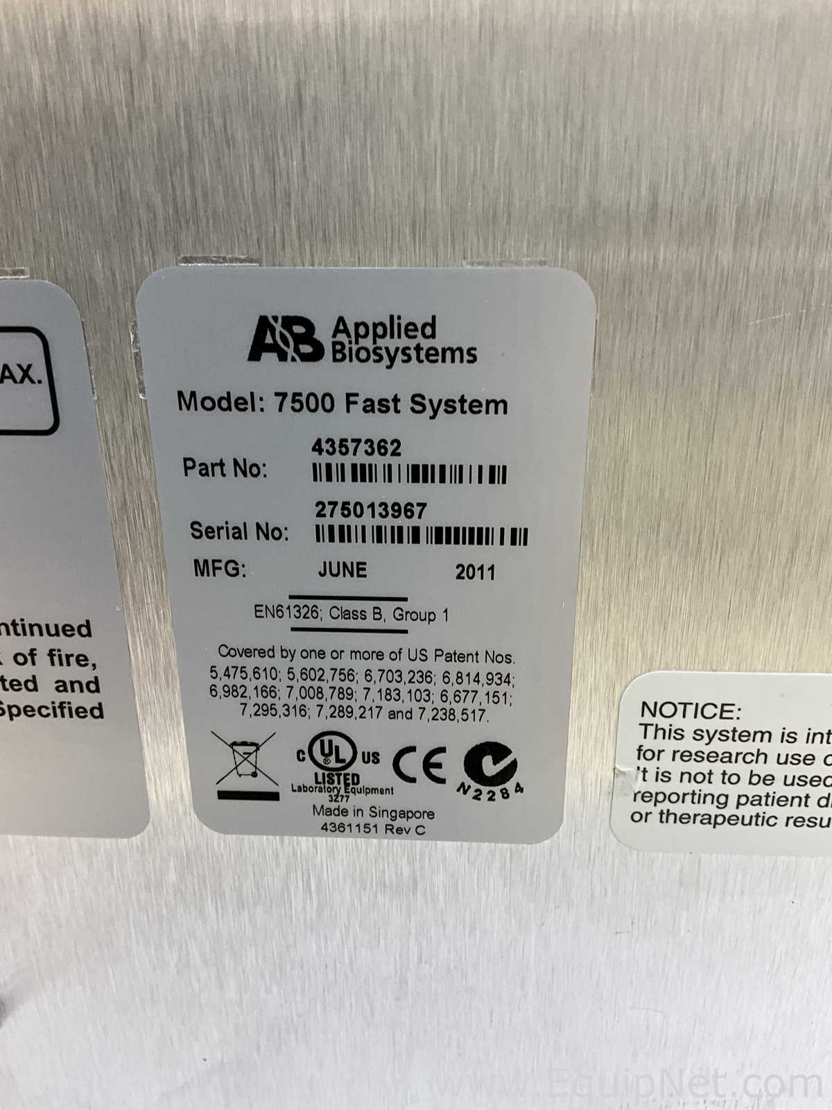Applied Biosystems 7500 Fast Real-Time PCR System