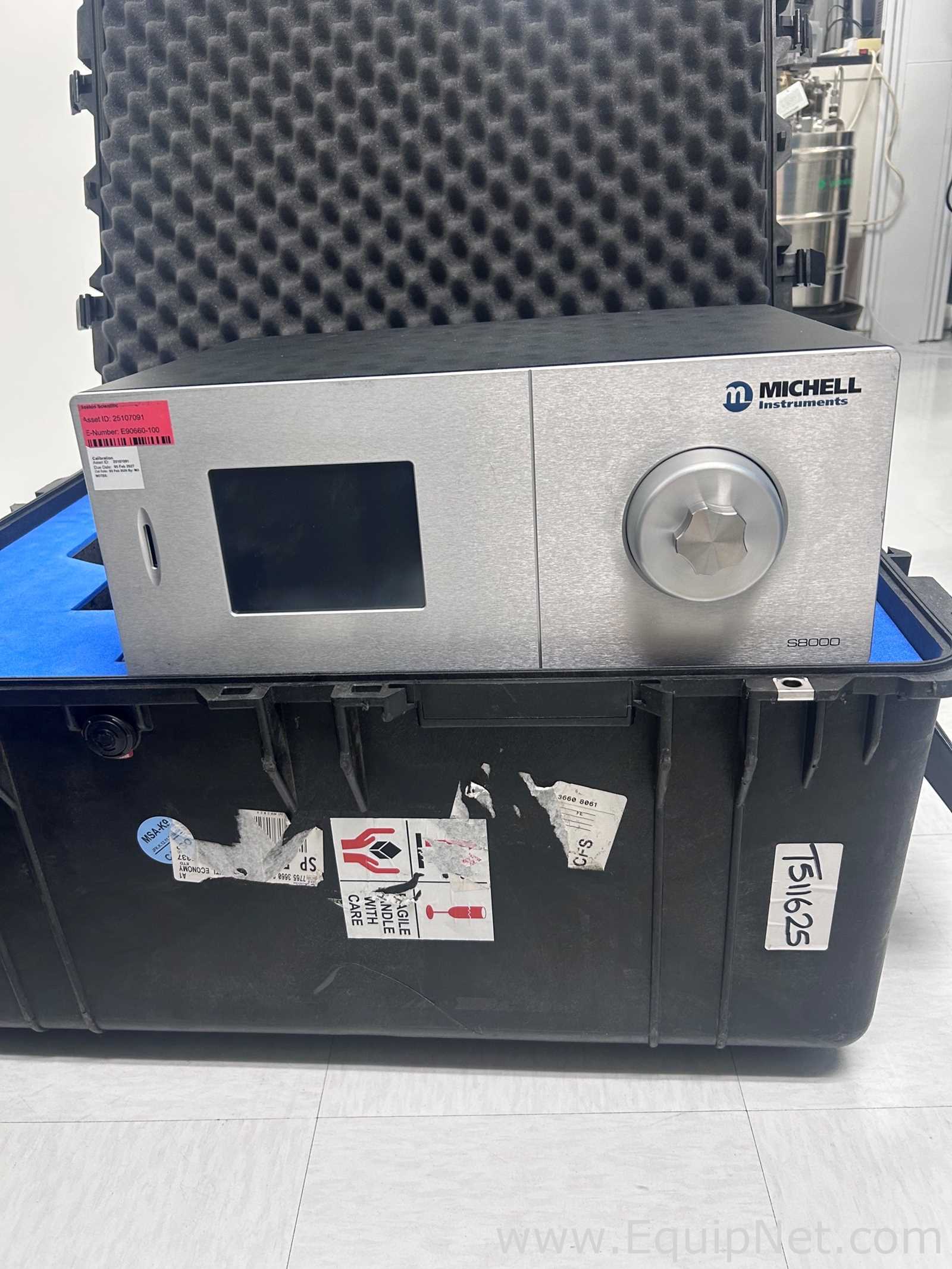 Lots of 2 Michell Instruments S8000 High-Precision Chilled Mirror Dew Point Analyzer