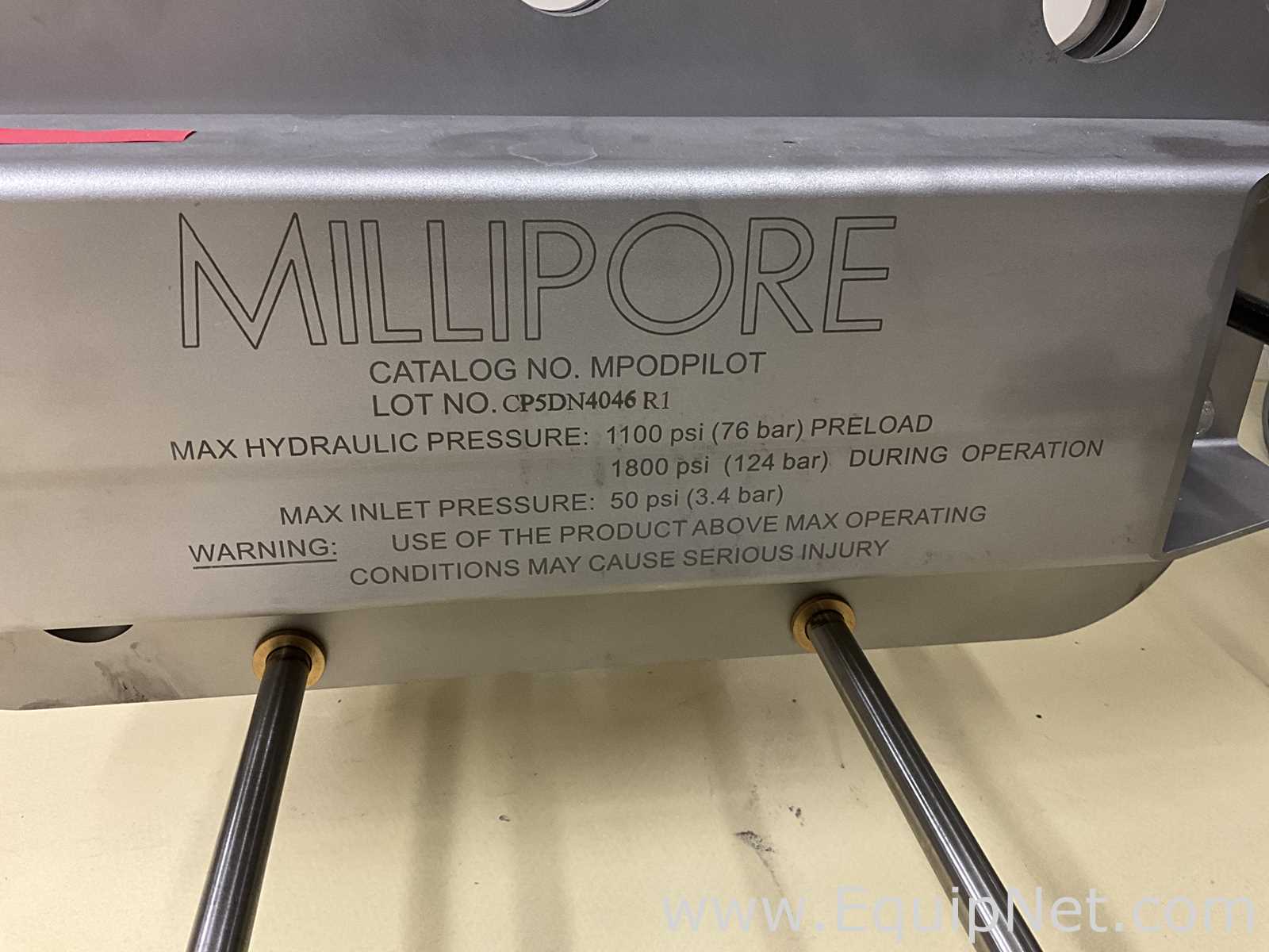 Filtro de Cartucho/Caixilho para Filtro Millipore MPODPILOT