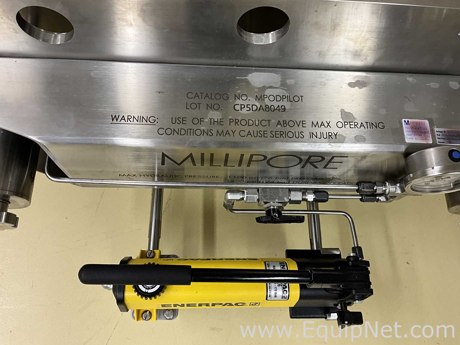 Filtro de Cartucho/Caixilho para Filtro Millipore MPODPILOT