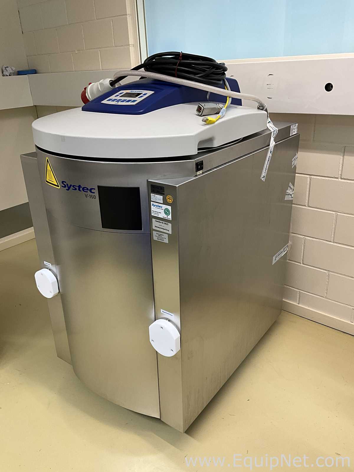 Systec V-150 Vertical Top-Loading Laboratory Autoclave