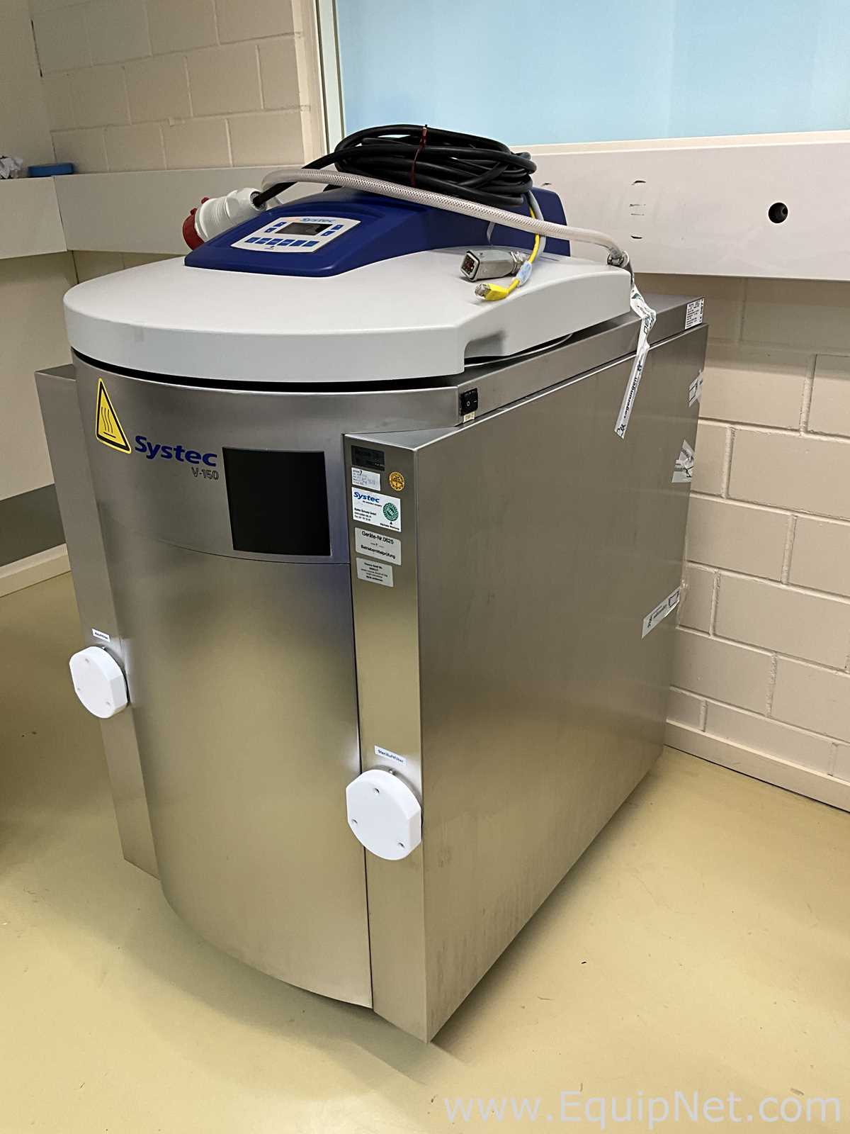 Systec V-150 Vertical Top-Loading Laboratory Autoclave