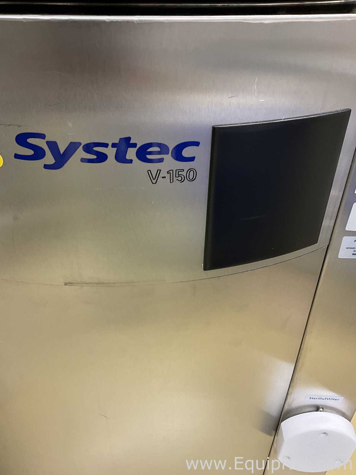 Systec V-150 Vertical Top-Loading Laboratory Autoclave