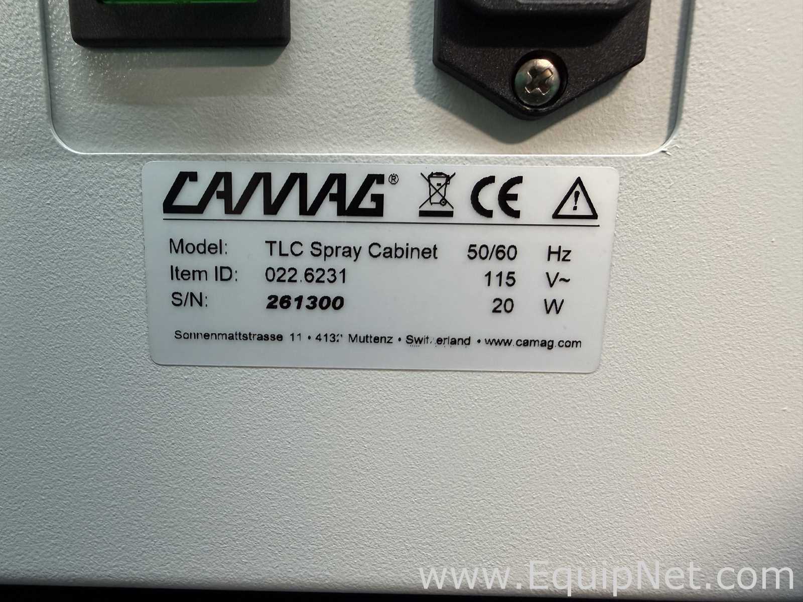 Cromatografia Camag TLC Spray cabinet
