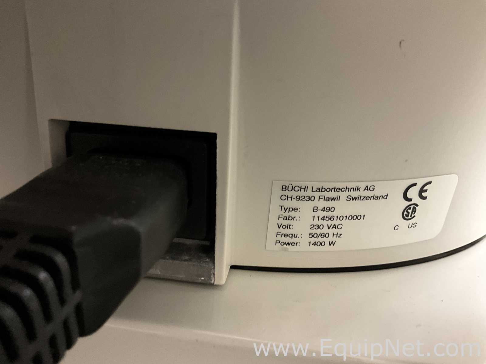 Buchi Rotavapor R-205 Rotary Evaporator System with Vacuum Pump, Controller and Heating Bath