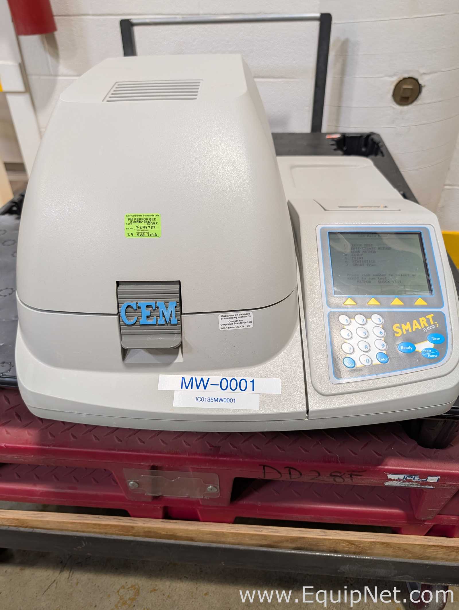 CEM Corporation Smart System 5 Microwave Moisture Analyzer