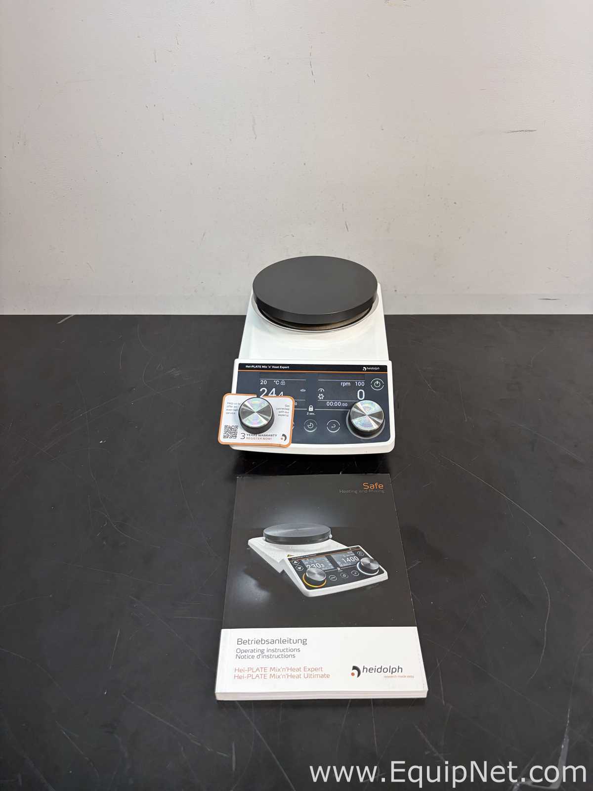 Unused Heidolph Hei-Plate Mix n Heat Expert Advanced Laboratory Magnetic Stirring Hotplate