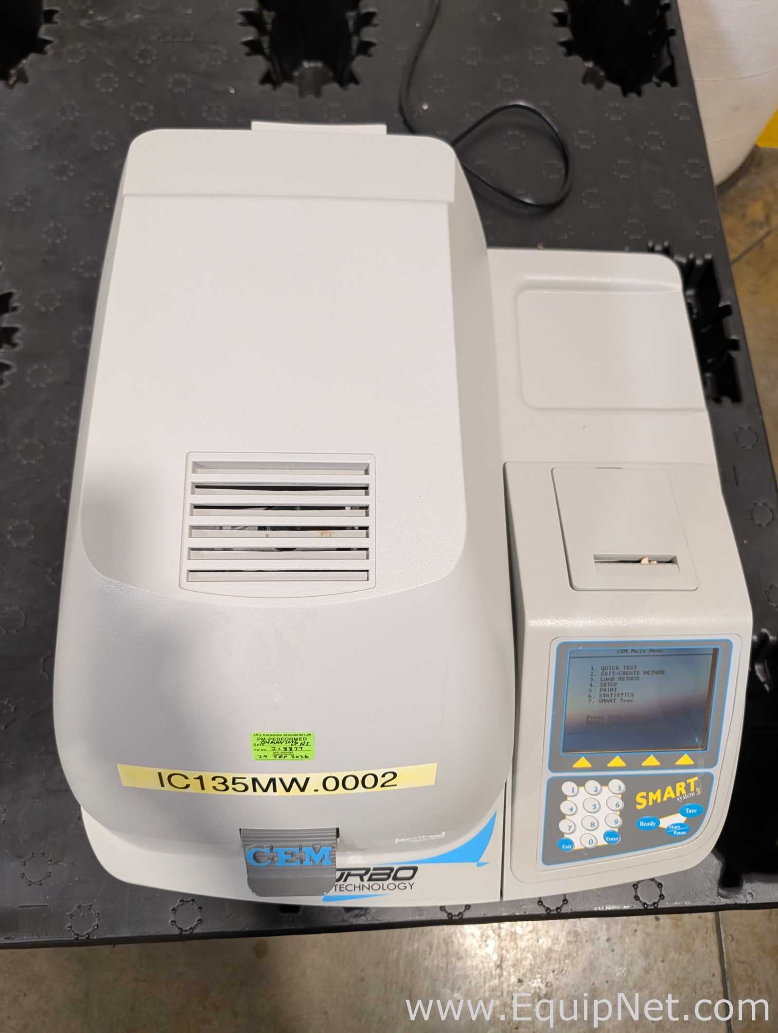 CEM Corporation Smart System 5 Microwave Moisture Analyzer