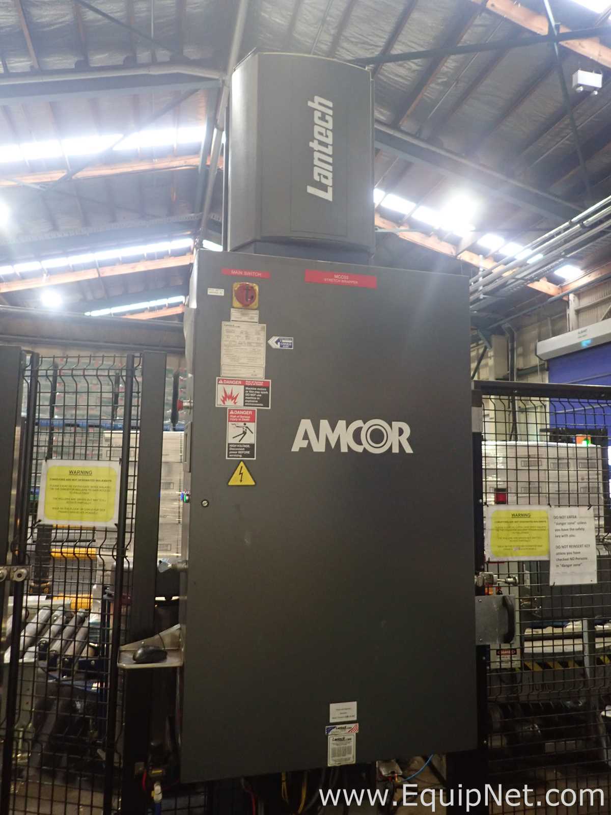 Scott PHS Palletizer - ABB Robot With IRC5 Controller, Lantech Q1000 Stretch Wrapper and Conveyors