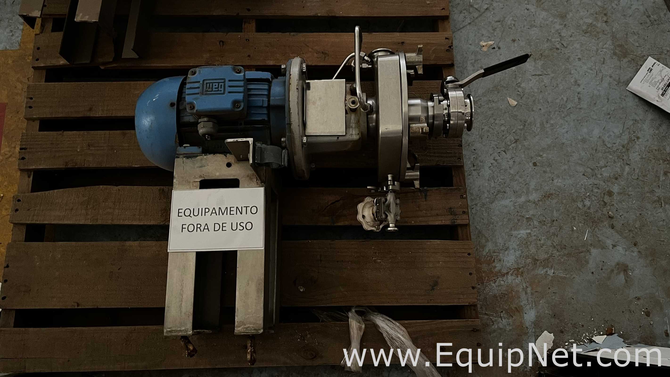 02 Bombas Centrífugas Sanitárias Fristam FPX732-160