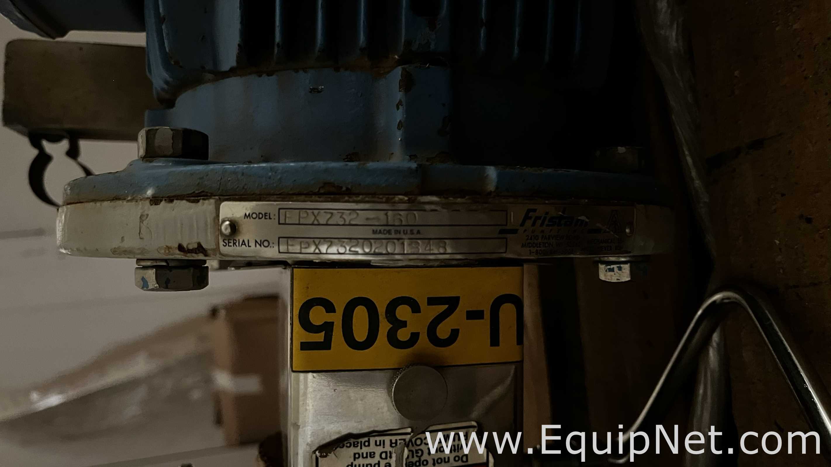 02 Bombas Centrífugas Sanitárias Fristam FPX732-160