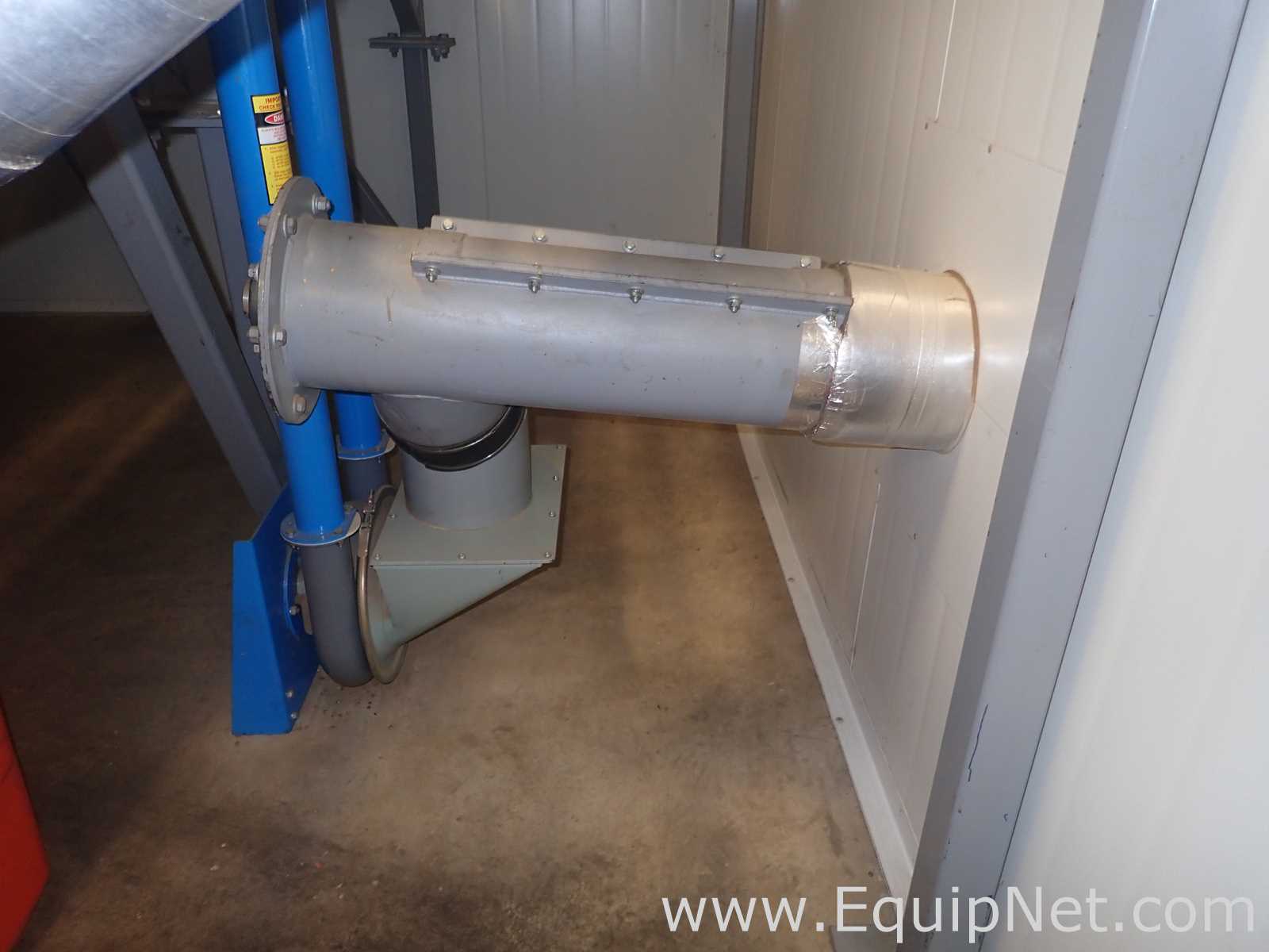 Stainless Steel Coffee Receiving Hopper with Auger Conveyor