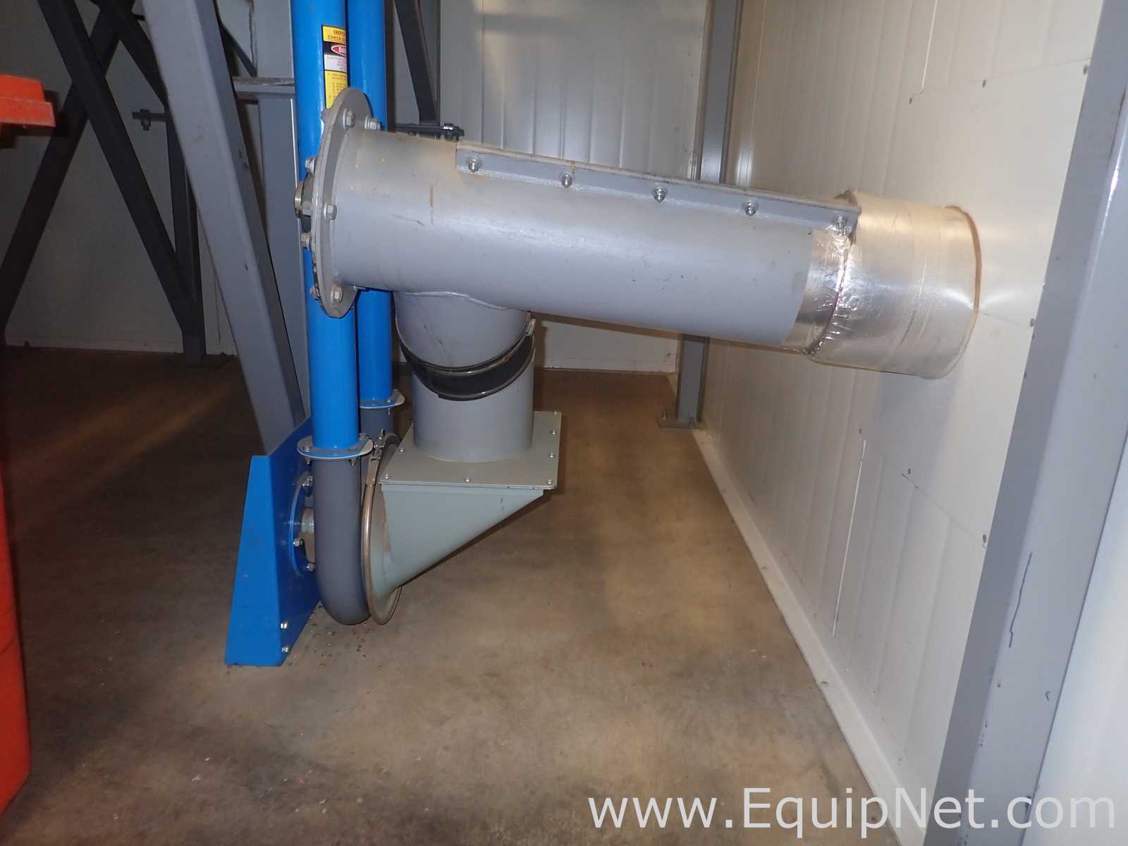 Stainless Steel Coffee Receiving Hopper with Auger Conveyor