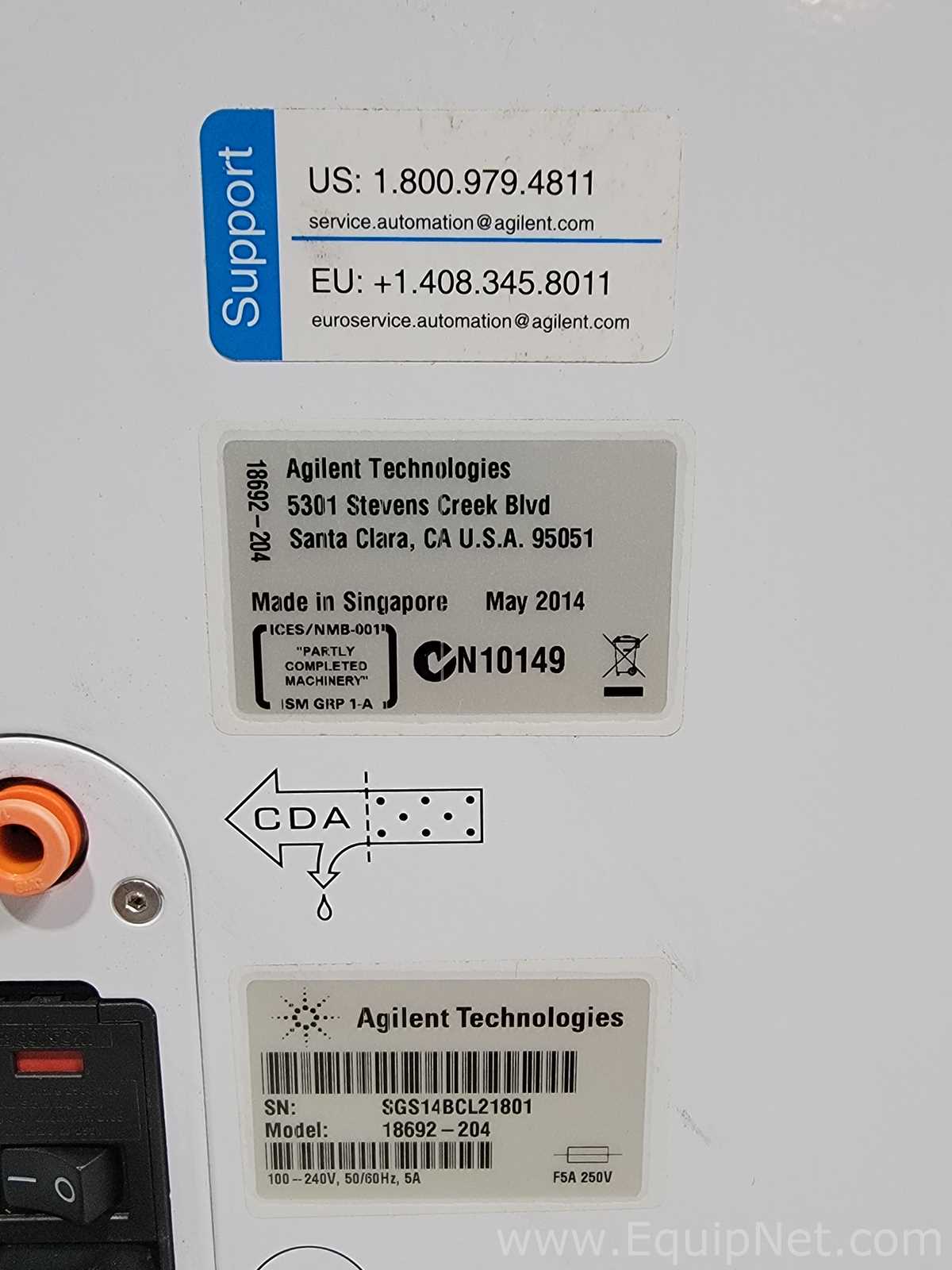 Empilhadora e Manipuladora de MicroPlaca Agilent Technologies 18692-204