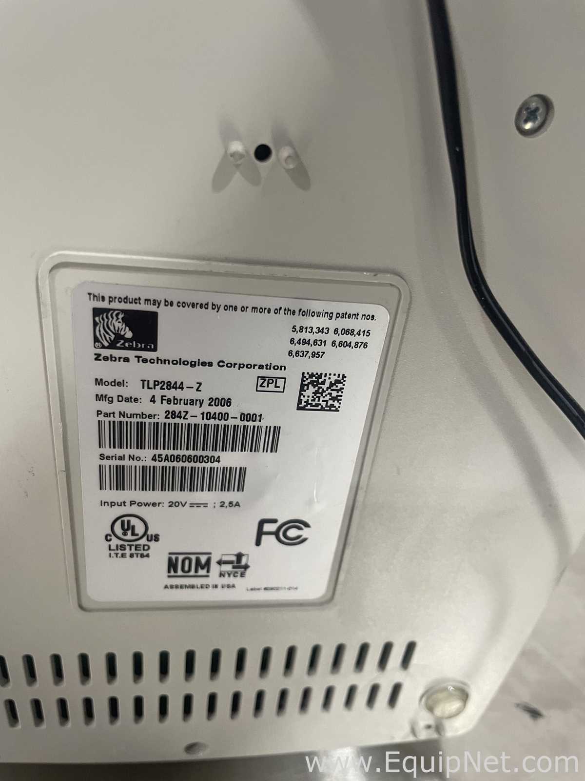 Zebra Technologies TLP2844-Z Label Printer