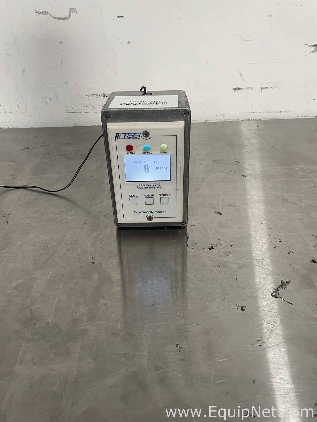 TSS Technologies Face Velocity Monitor